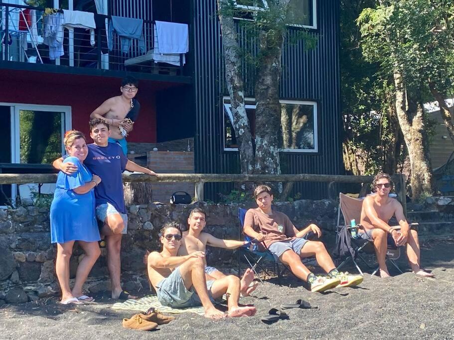 Gran Casa Orilla Playa,12 Personas,5 Dormitorios Coñaripe Eksteriør billede